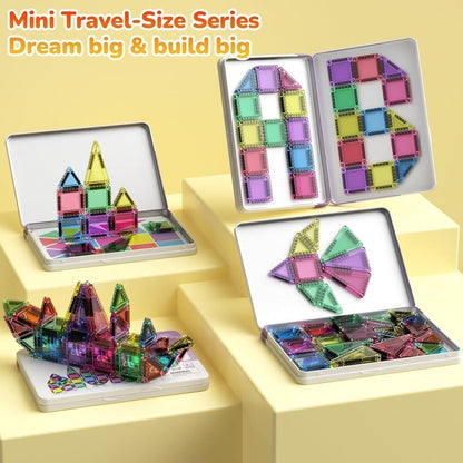 MagnaBuild – Magnetic Tiles Building Blocks Set – image 6