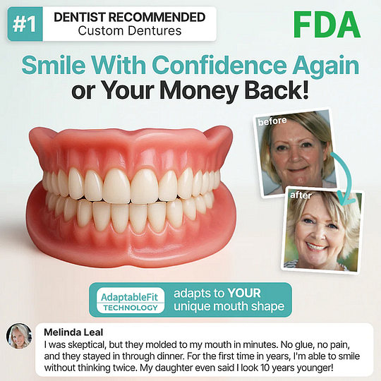 SmileLock – Premium Full Denture Solution – image 6