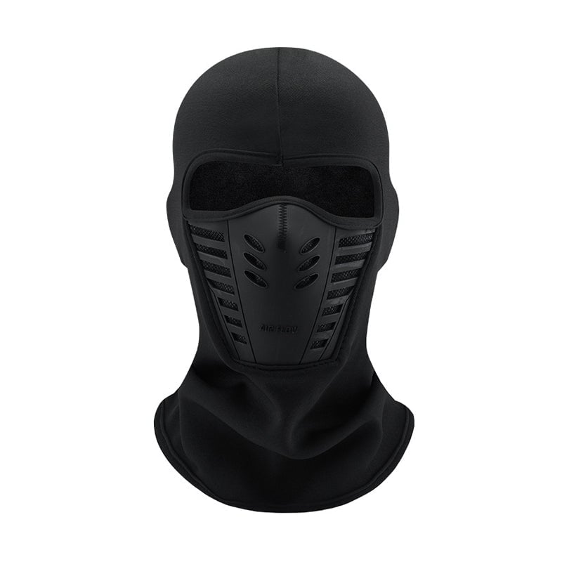 RideGuard – Motorcycle Riding Mask – Leather Mouth(Black)