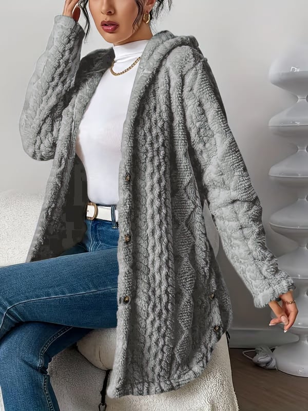 CloudSilk – Effortless Chic Hooded Dress – image 4