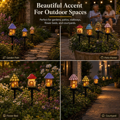 MushLumi – Solar Fairy-Tale Mushroom Cottage Light – image 18