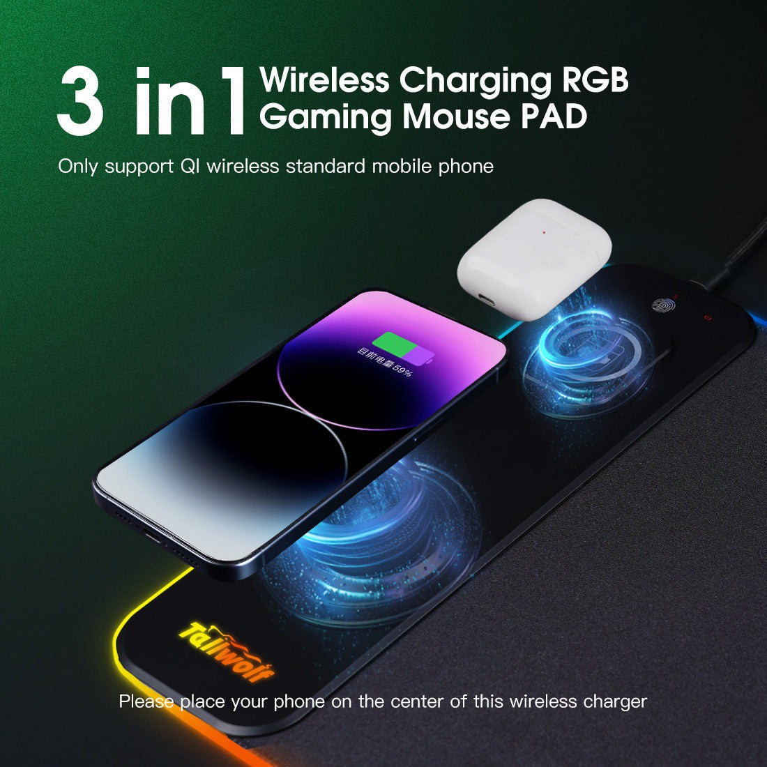 LumiDesk – RGB Waterproof Gaming Mouse Pad – image 7