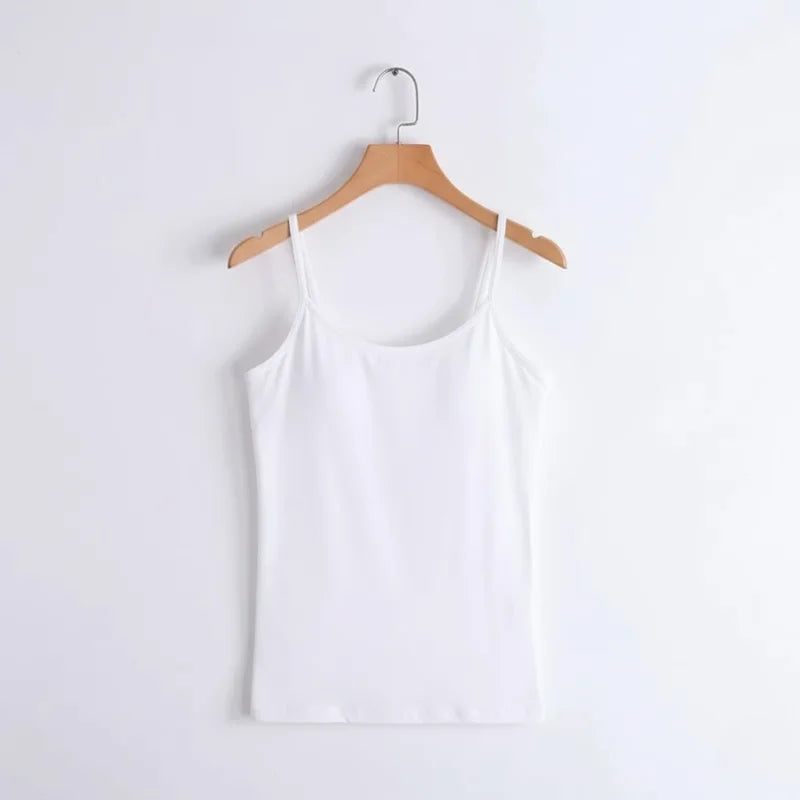 2-in-1 Bra Top - Lissora™ – Pure White / S