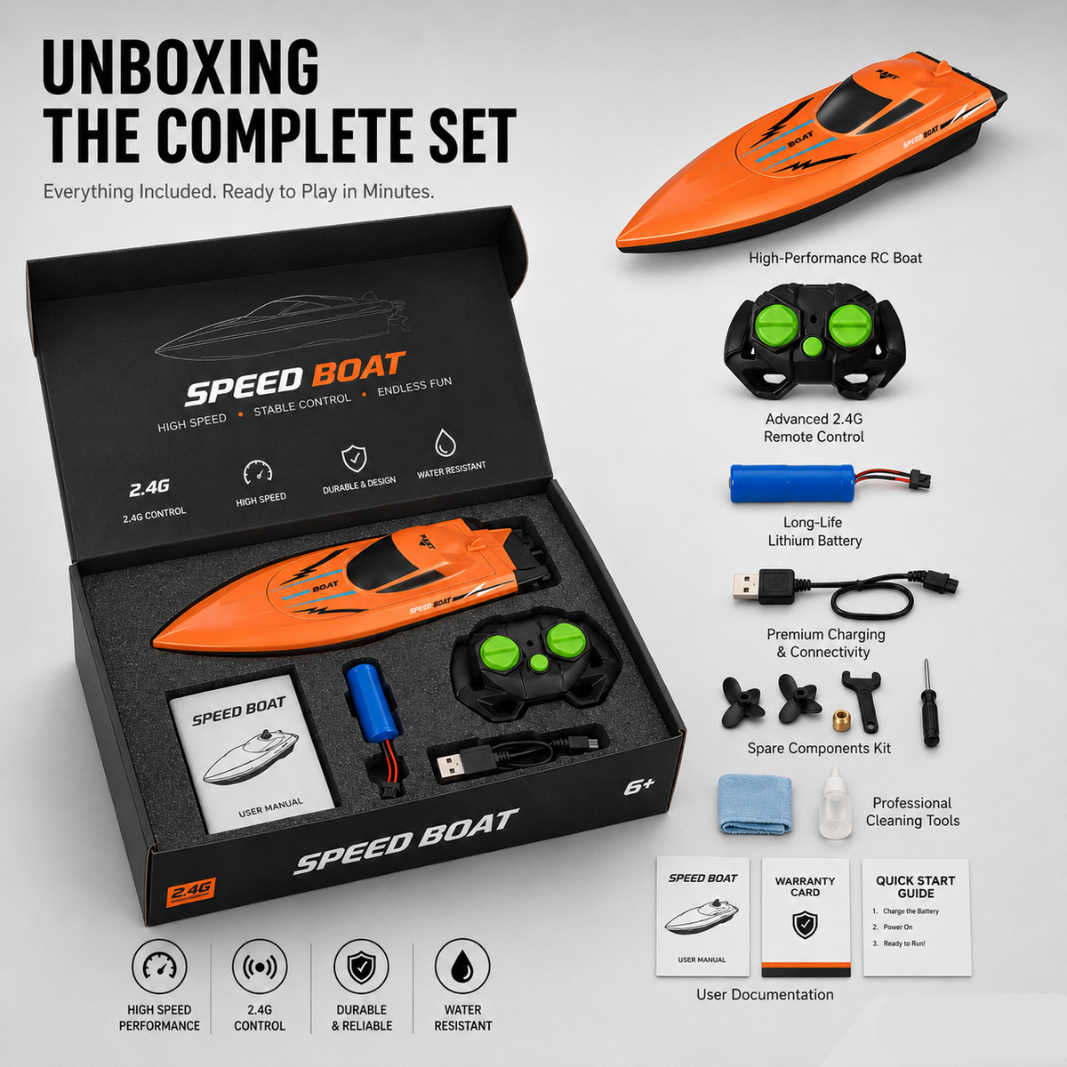 RapidWave – Water Racing RC Boat – image 8