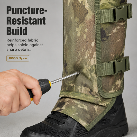 TrailShield Pro - Snake Guard Leg Gaiters – Camouflage