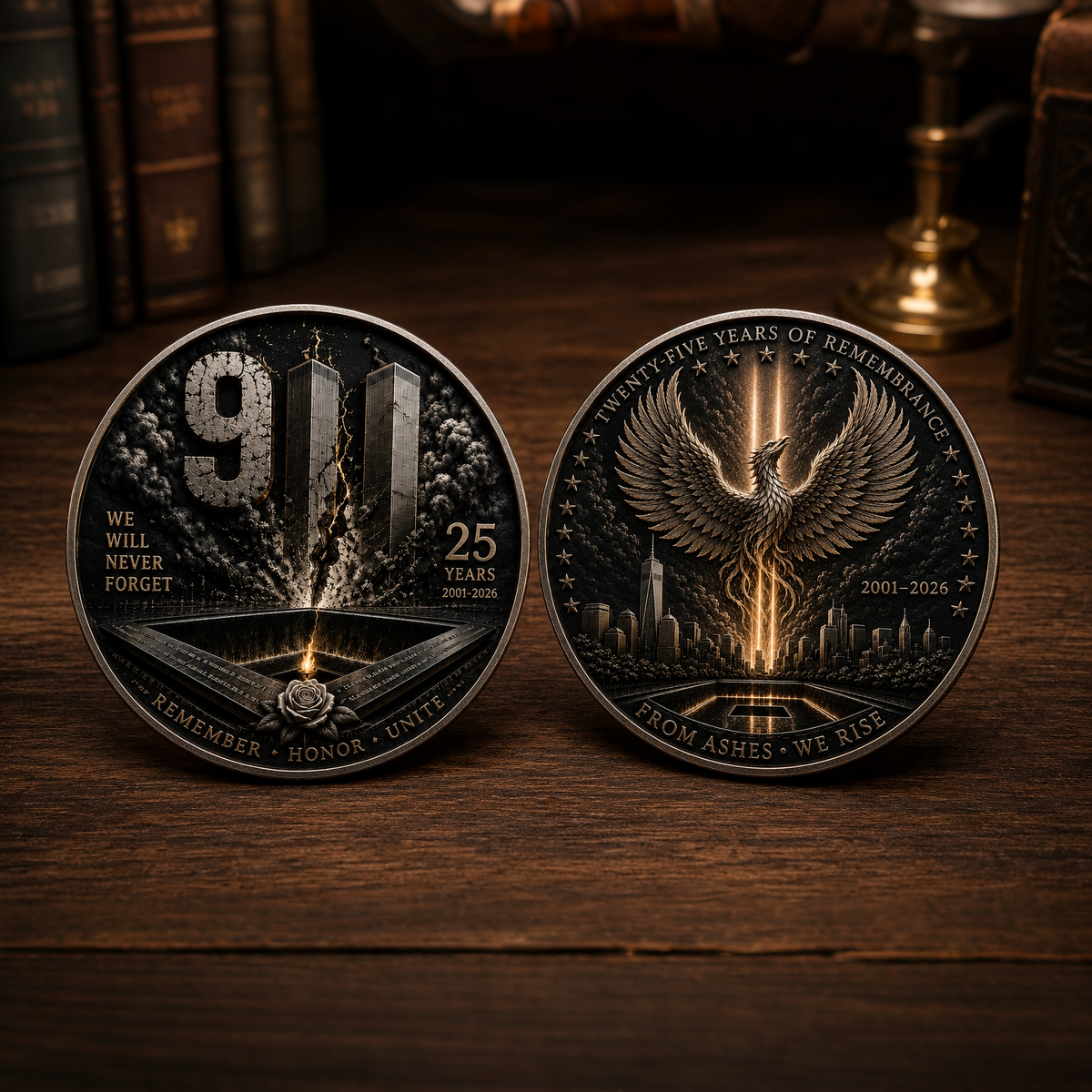 RemembranceHonor - 9/11 25th Anniversary Commemorative Coin – image 4