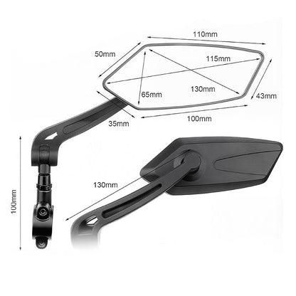 SafeRide – Adjustable Rearview Mirror for Bikes – image 3