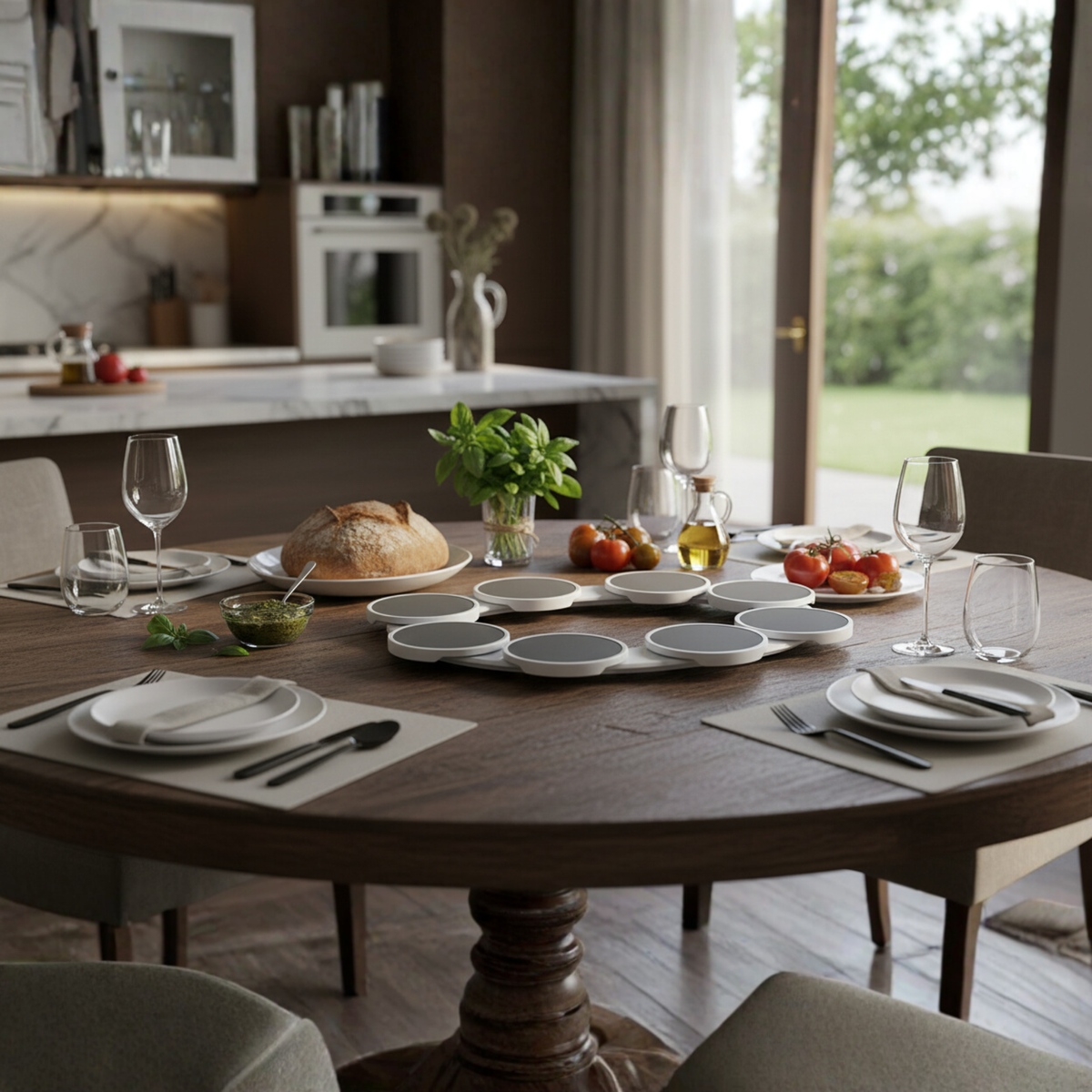 DineRound - Rotating Serving Tray – image 10