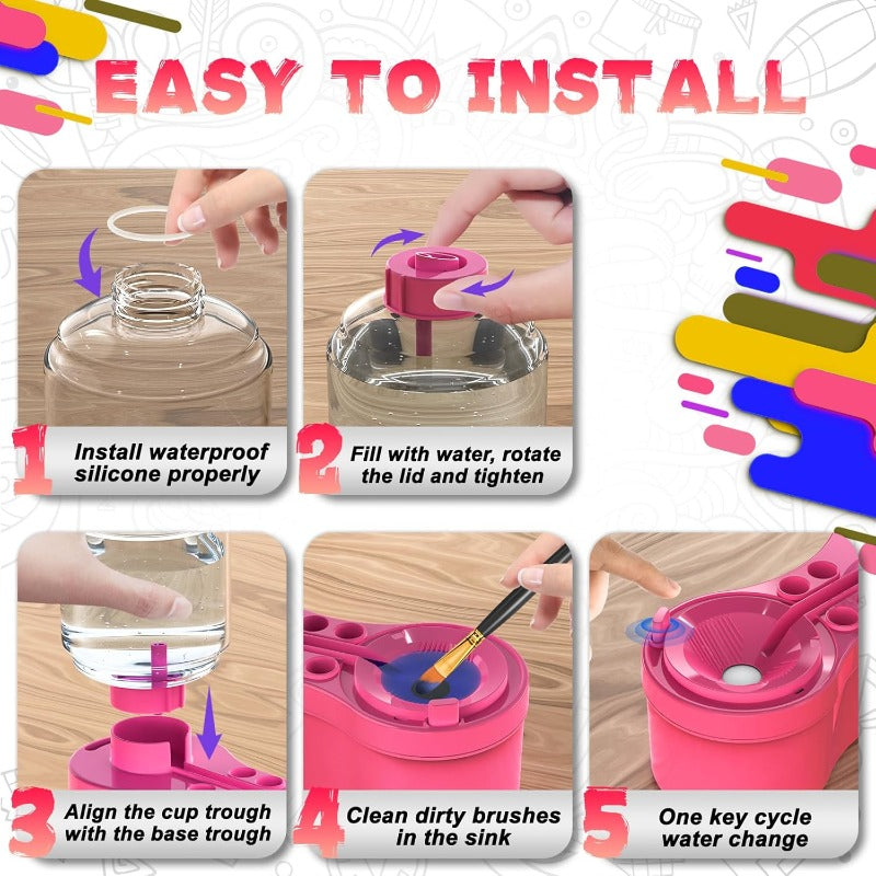 CleanStroke – Automatic Brush Washer – image 3