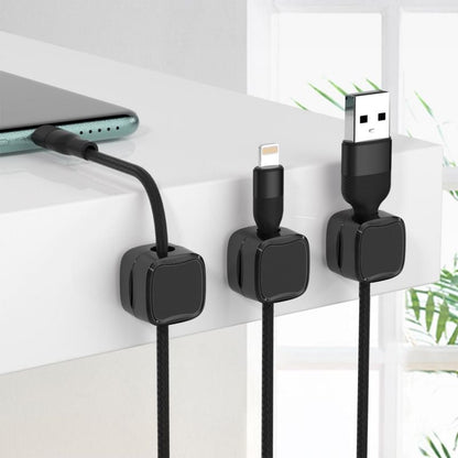CordMate – Easy Adhesive Cable Management – BUY 3—Black（18 pcs）