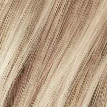 RootLuxe – Natural Looking Hair Fill In Patch – TBF- Rooted Amber Melt / 10"inch
