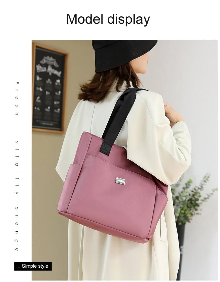 UrbanTote – Large Capacity Multi Pocket Shoulder Bag – image 3