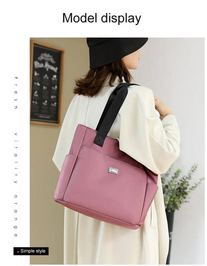 UrbanTote – Large Capacity Multi Pocket Shoulder Bag – image 3
