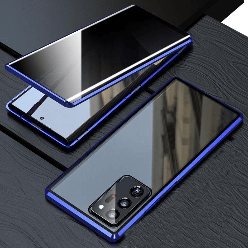 MagniShield – Double Sided Magnetic Privacy Case – BLUE / SAMSUNG S25