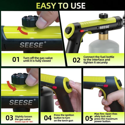Powerful Propane Torch - 2732°F High Temp Flame (Buy 2 Free Shipping) – image 2