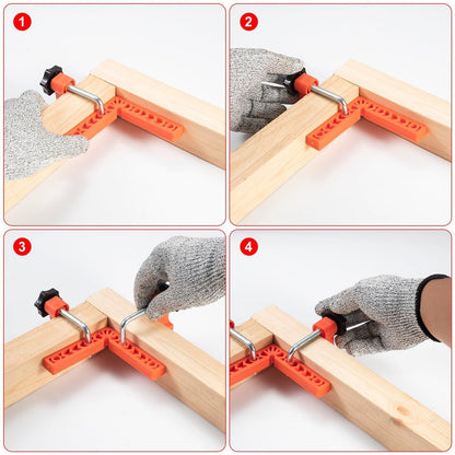 CornerPro - 90 Degree Corner Clamp & Positioning Square Set (3" & 4") – image 7
