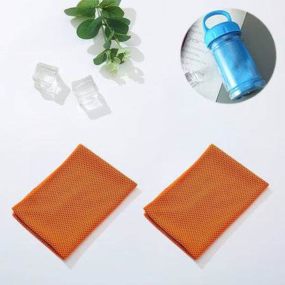 ChillWrap – Rapid Cooling Towel – Orange / Orange