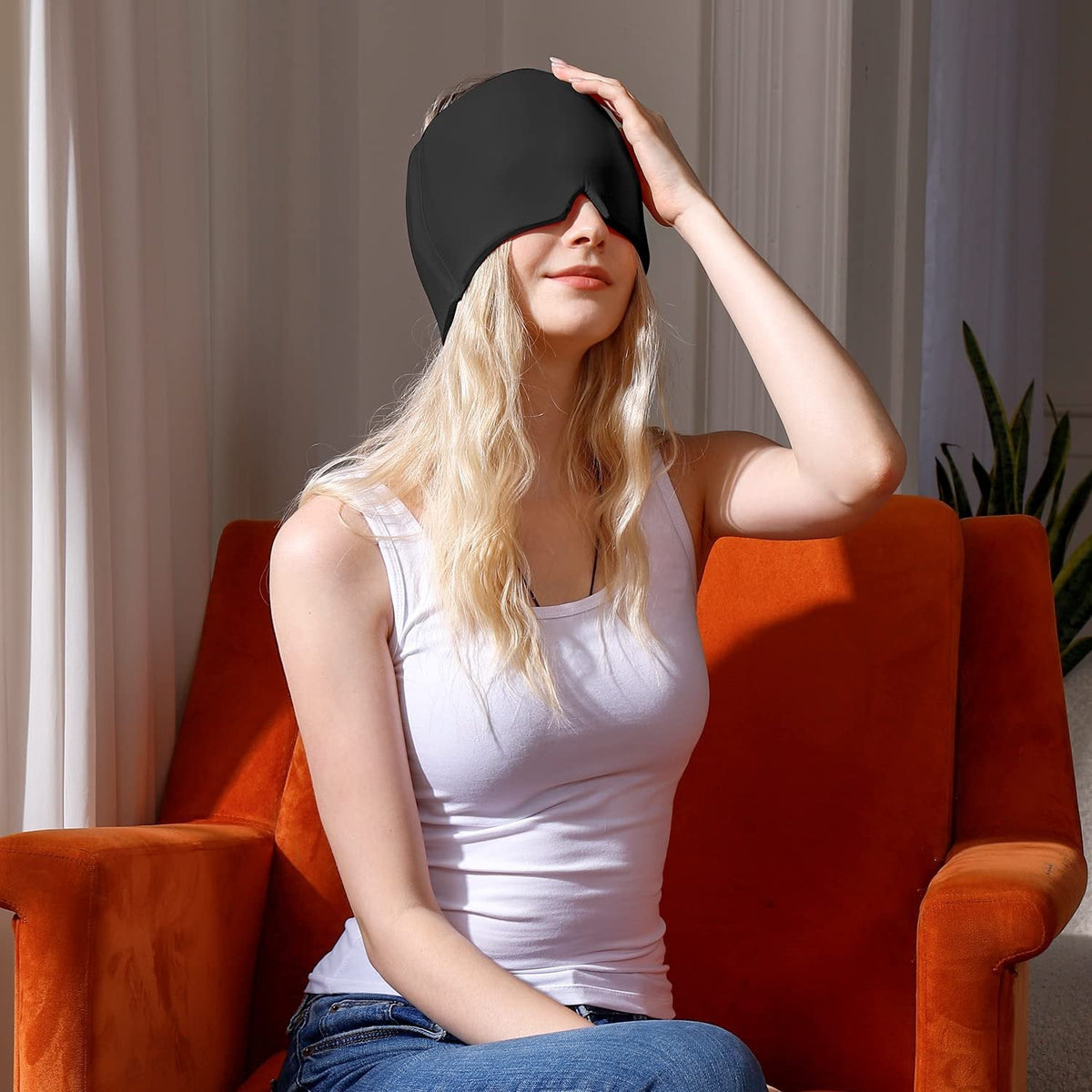 MigraEase – Therapy Migraine Relief Cap – Black / Buy 1