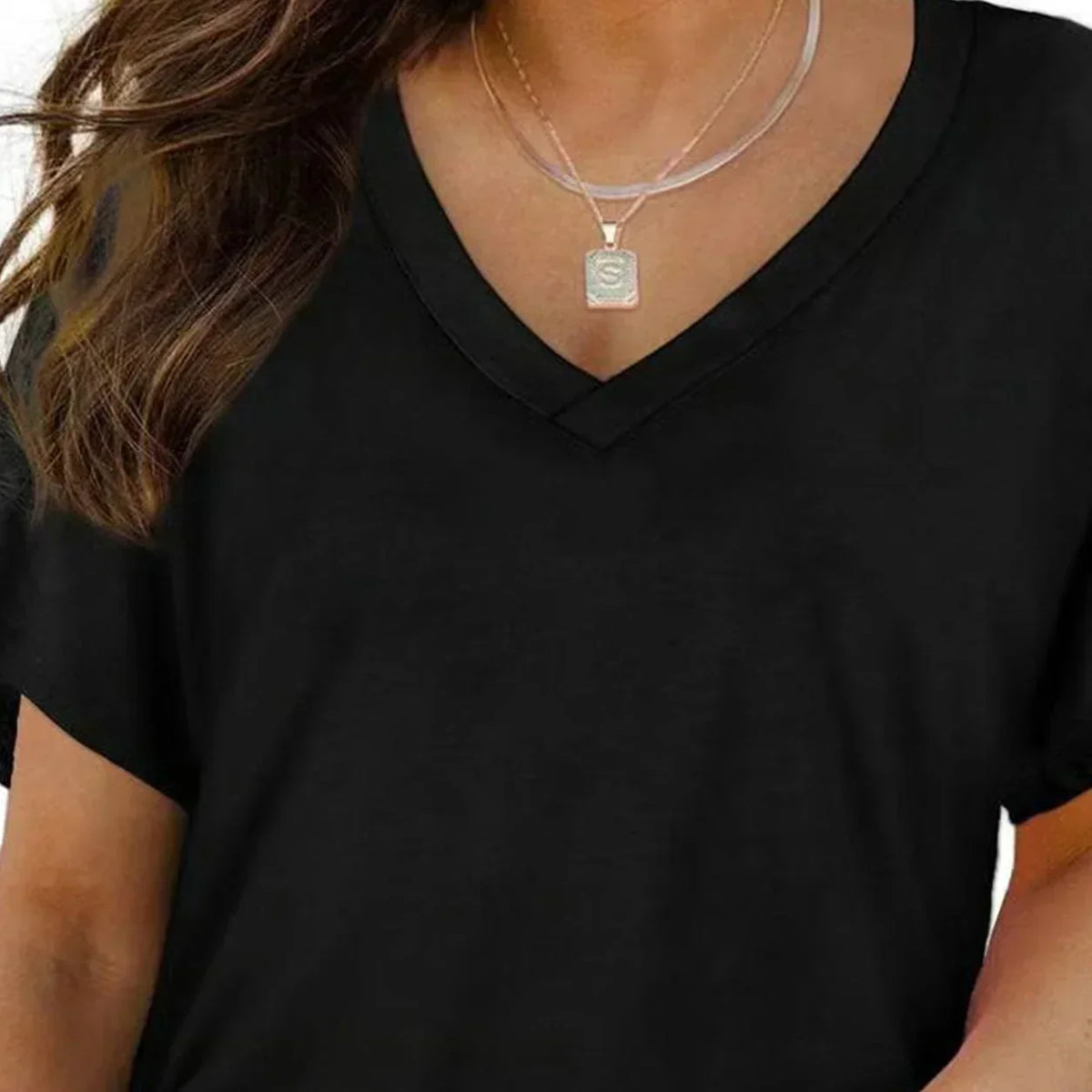 SoftLuxe – Women's Everyday V-Neck Comfort T-Shirt – image 16