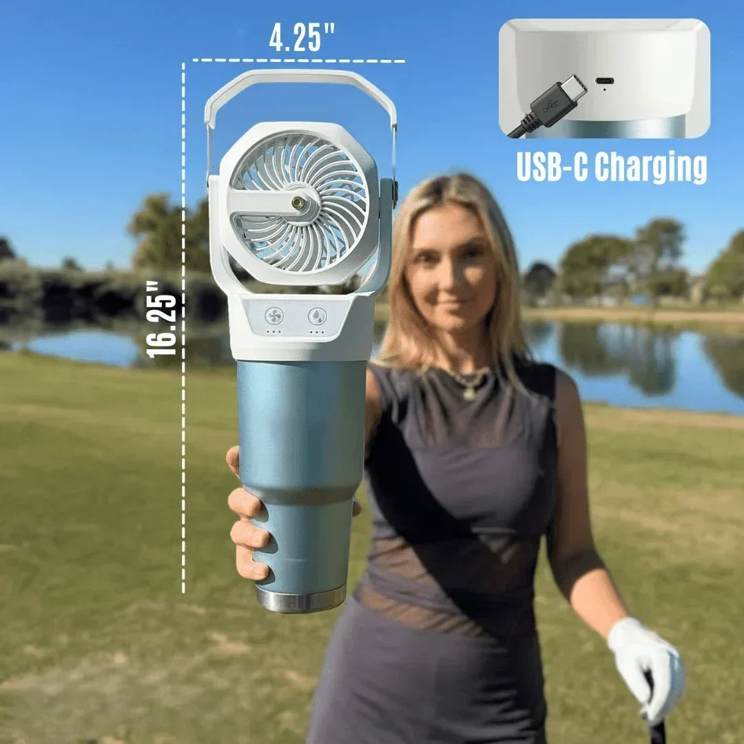 CoolCruise – Premium Cup Holder Spray Cooling Fan – image 10