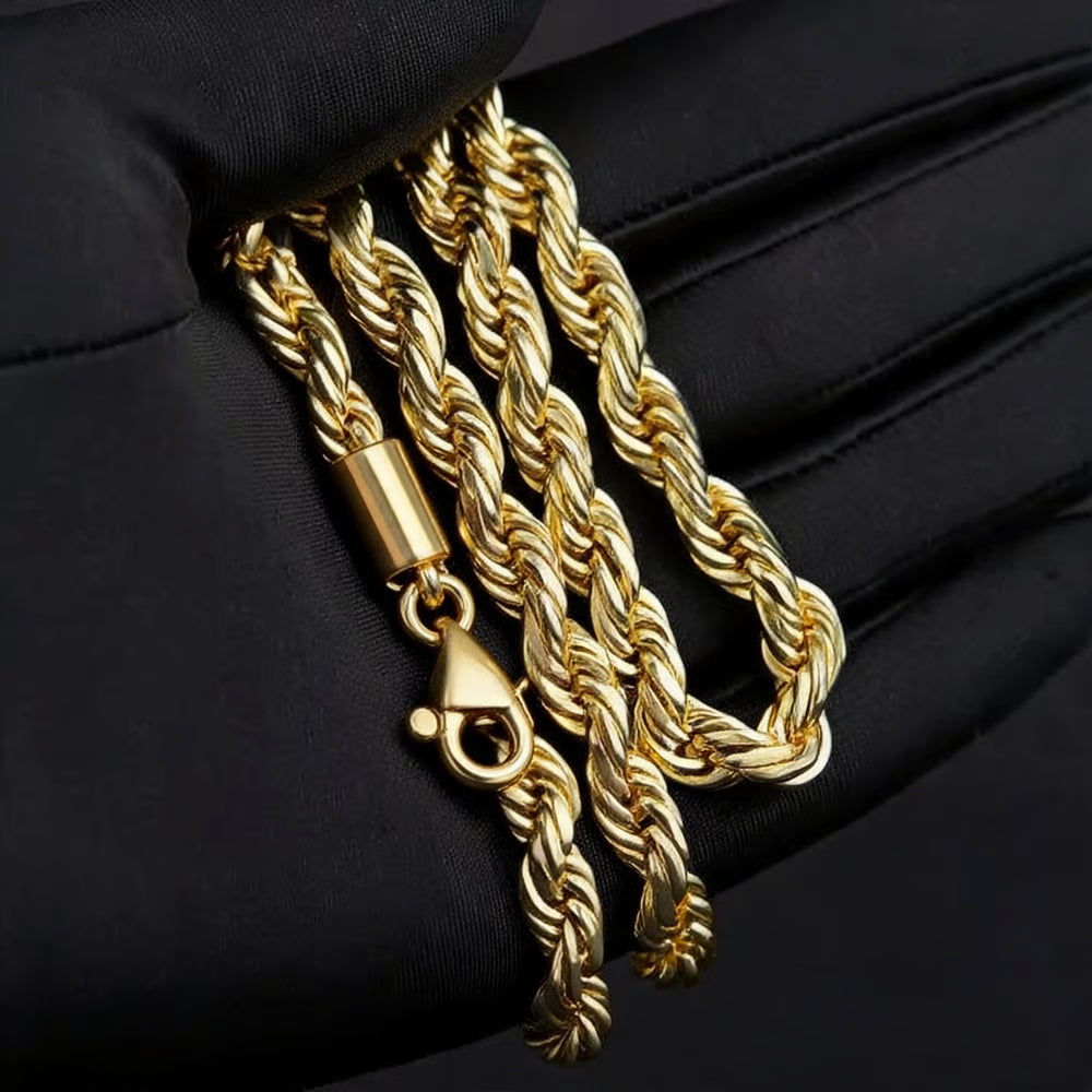 RadiantLoop – Elegant Twisted Rope Statement Necklace – image 7