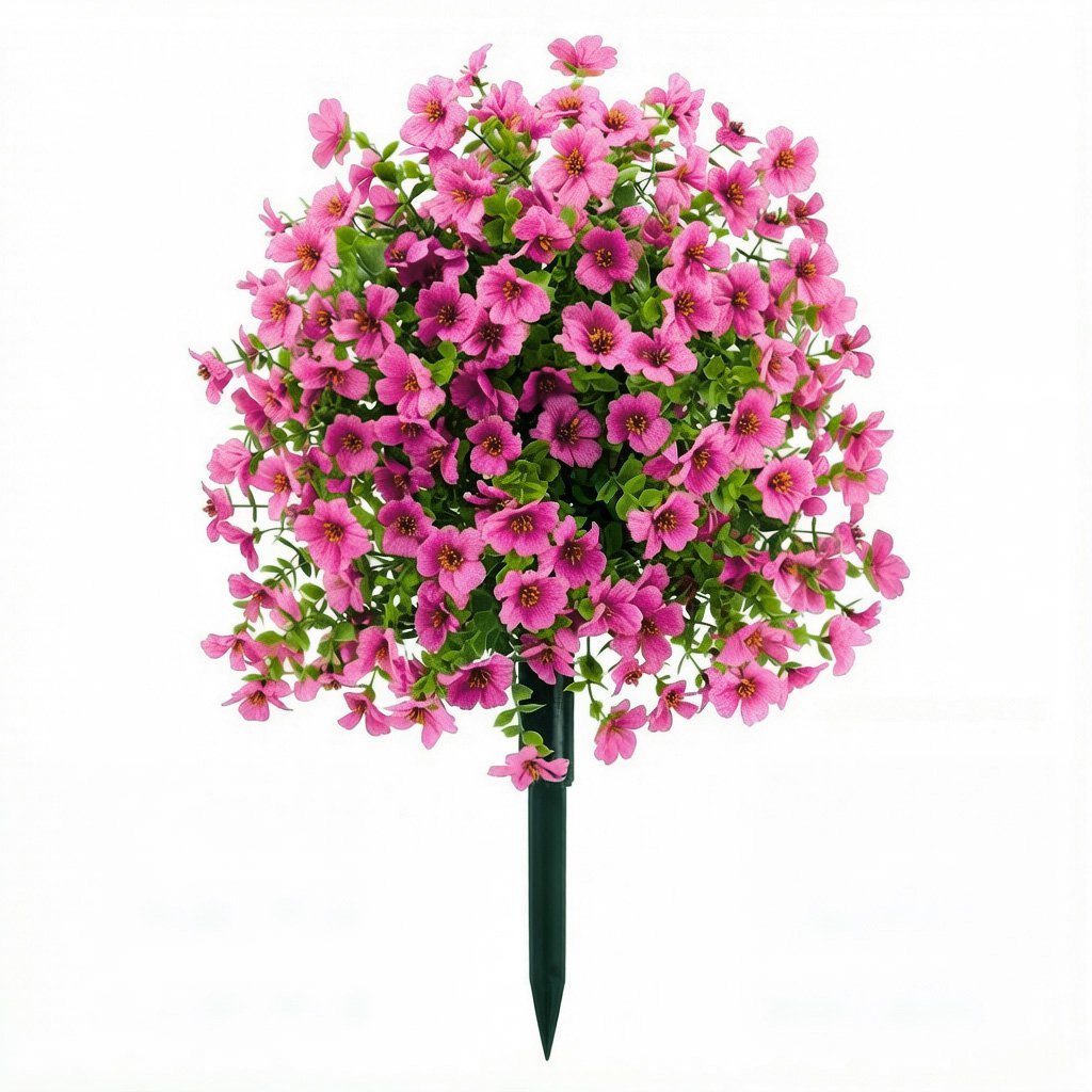VividPetals – All-Weather Floral Set – Rose Red / Buy 1