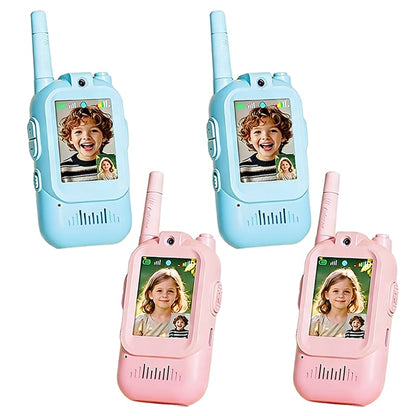 FunConnect – Kids Video Walkie Talkie – 2 Pairs (Blue*2+Pink*2)