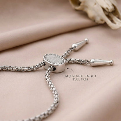 LetterLuxe Glow – Adjustable Name Bracelet – image 2