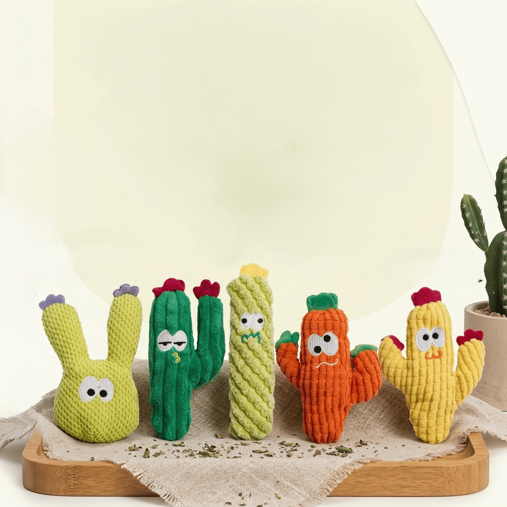 CatnipCove - Cactus Play Toy Collection – Buy 1 / 01