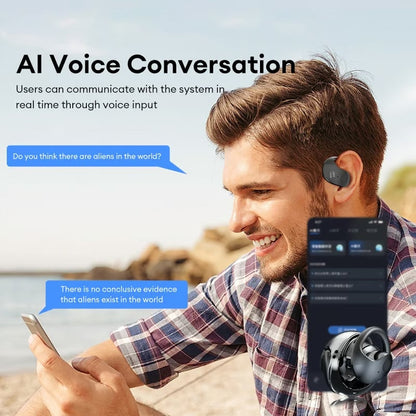 LinguaWave – Real-Time Language Translator Earbuds – Purple