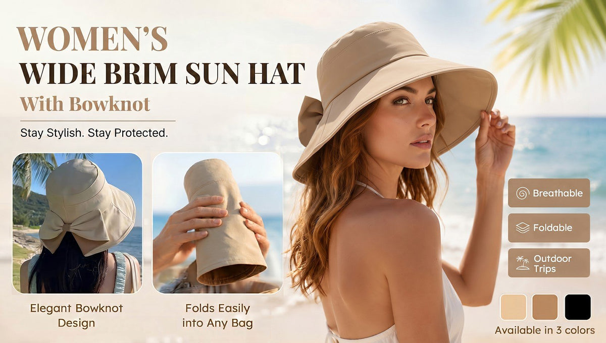 BowBreeze – Elegant Sun Protective Wide Brim Hat – image 5