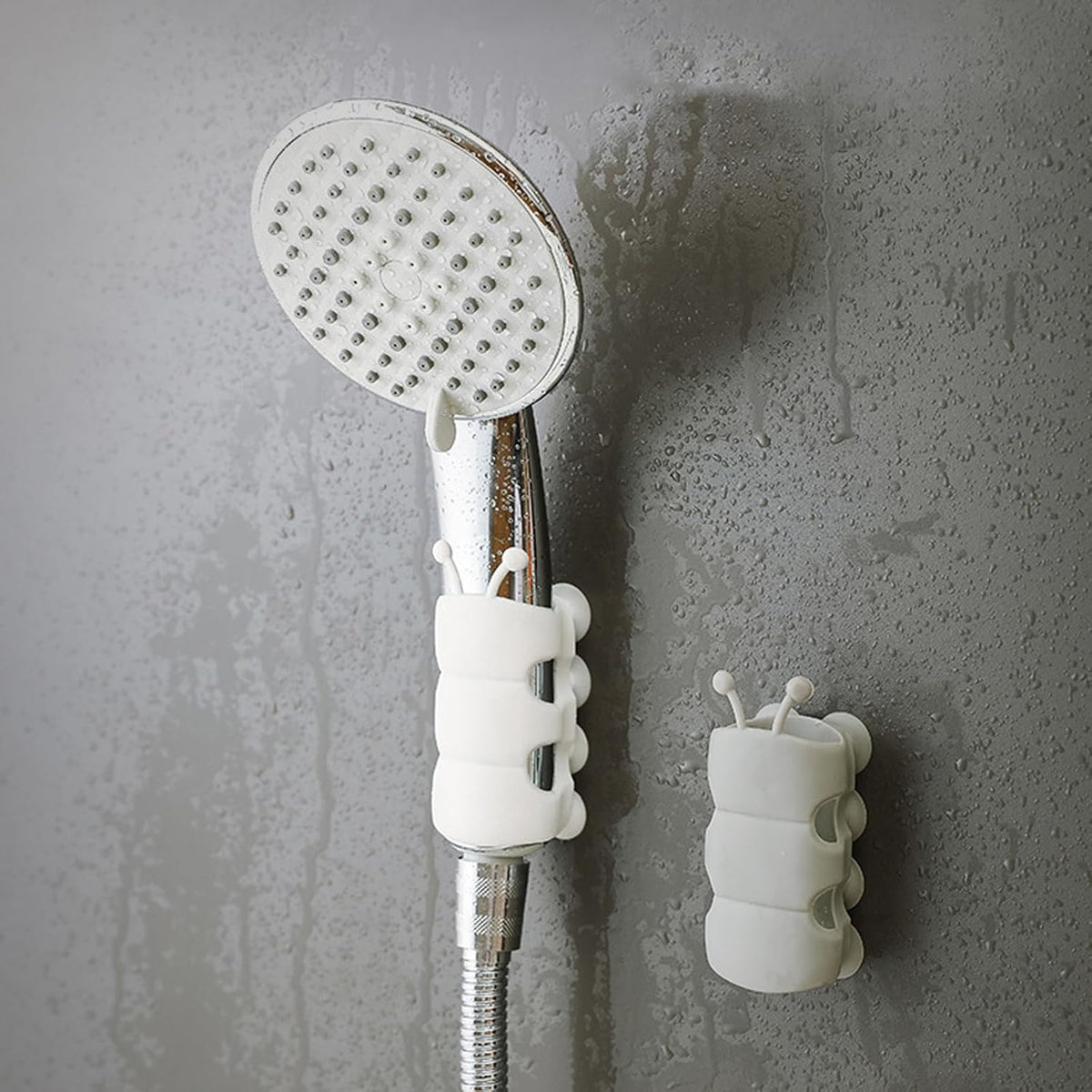GripEase Shower Mount – Where comfort meets convenience – White / Buy 1 Get 2 Free (3 pcs)