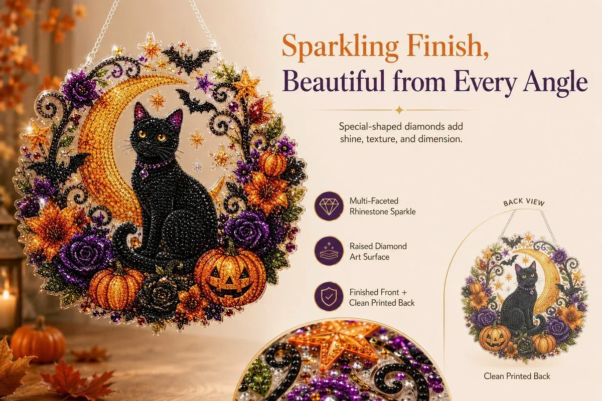 MystiCat – Sparkling Halloween Hanging Kit – image 8