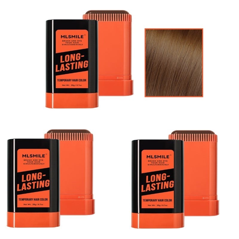 ColorComb – Instant Hair Dye Tool – 3# Coffee / Buy 2 Get 1 Free (3 pcs)