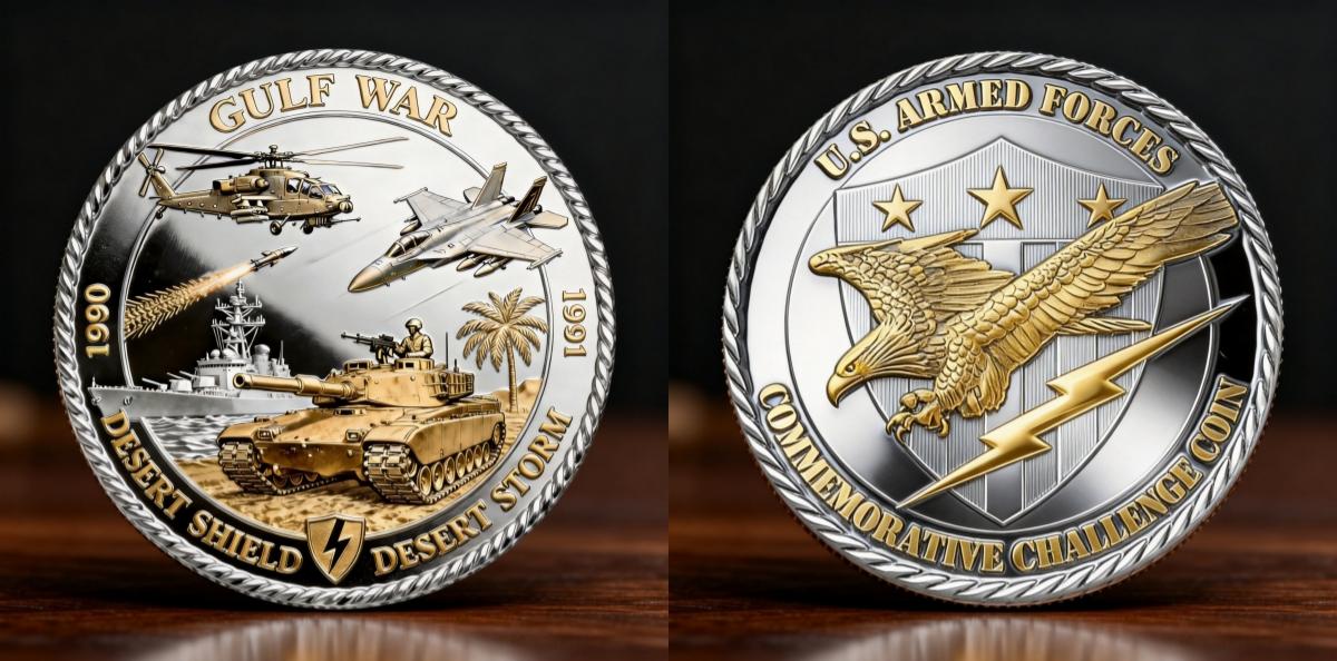 PatriotHonor – 35th Anniversary Desert Storm Commemorative Coin – image 3