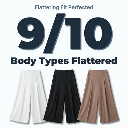 BelleFlow – Flattering Wide Leg Comfort Trousers – image 7