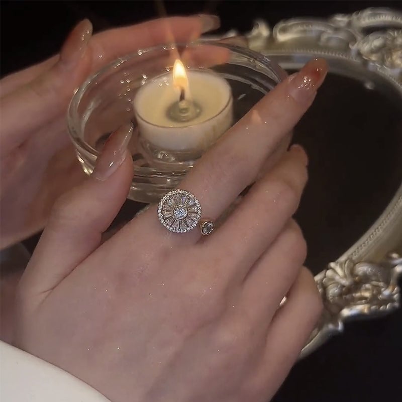 LumiRing – Delicate Round Zircon Luxury Ring – image 10