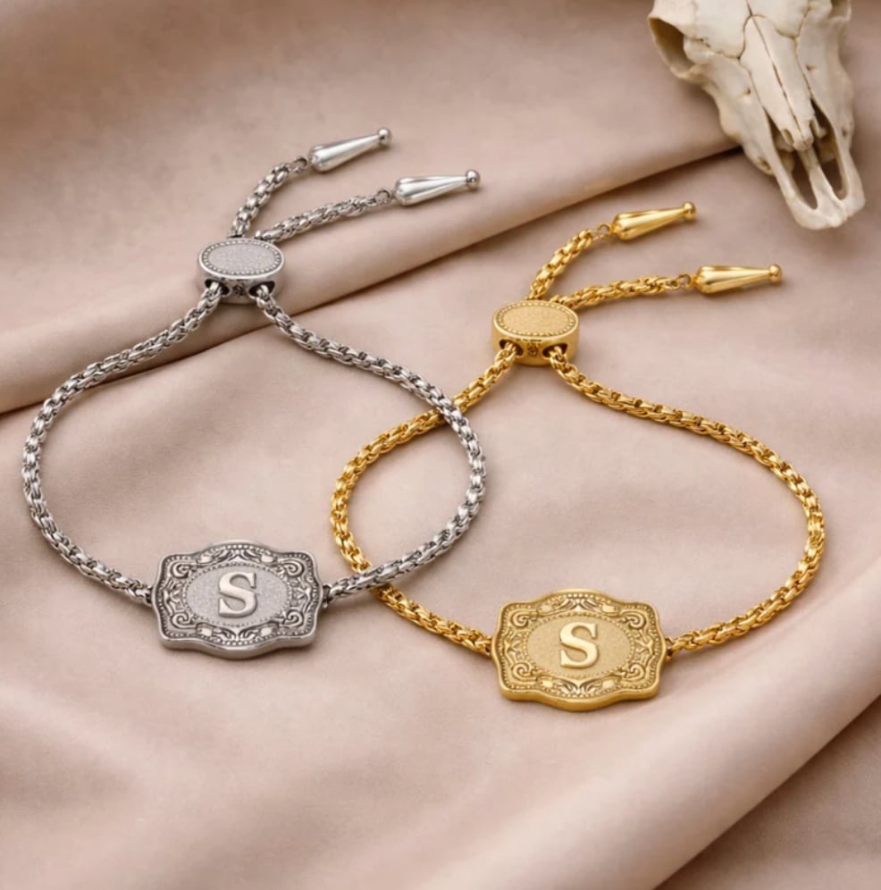 LetterLuxe Glow – Adjustable Name Bracelet – image 10
