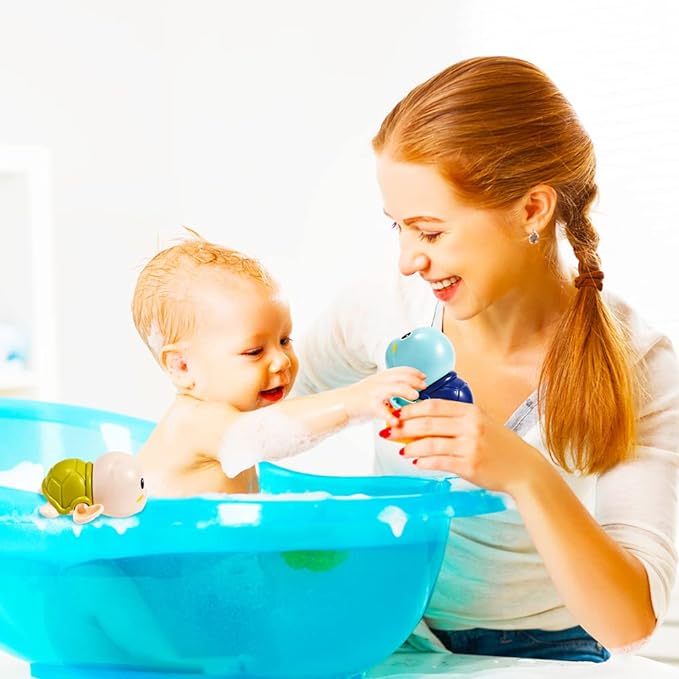 TinyTide - Interactive Turtle Bath Toy Set – image 3