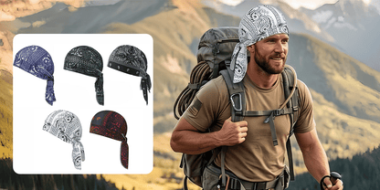 Elastic Cycling Sports Cap – image 12