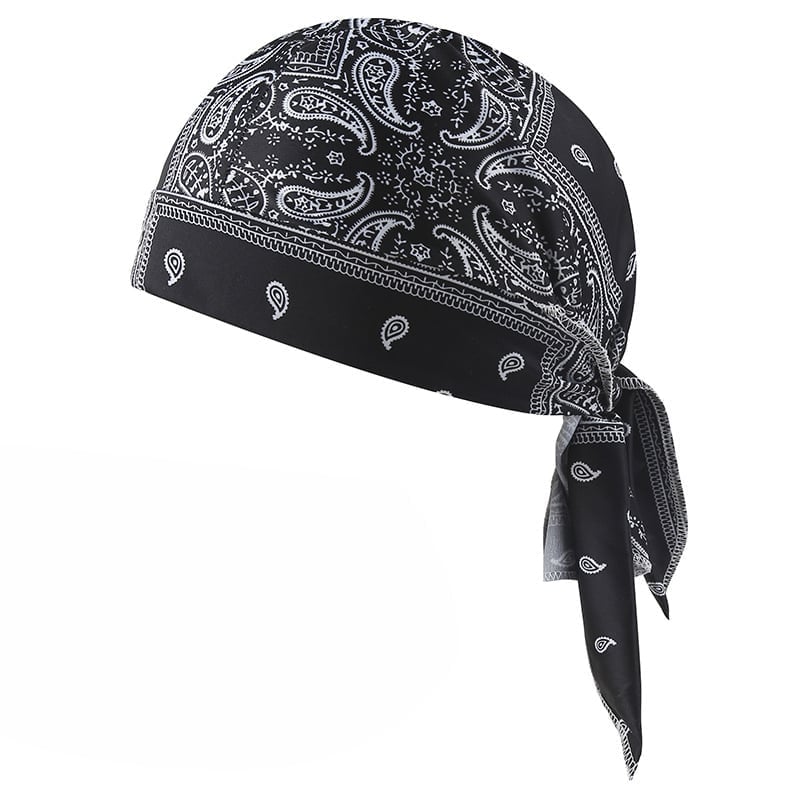 SweatShield – Performance Cycling Cap – Black