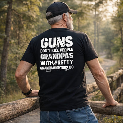 LegacyGrand – Proud Grandpa Humor Graphic T-Shirt – image 4