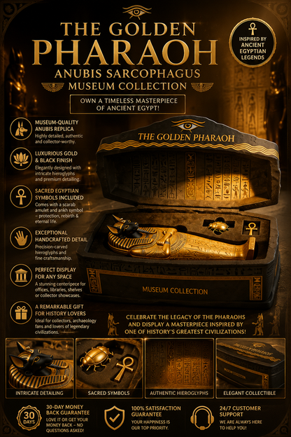 PharaohGuard – Golden Anubis Sarcophagus Collection – image 2