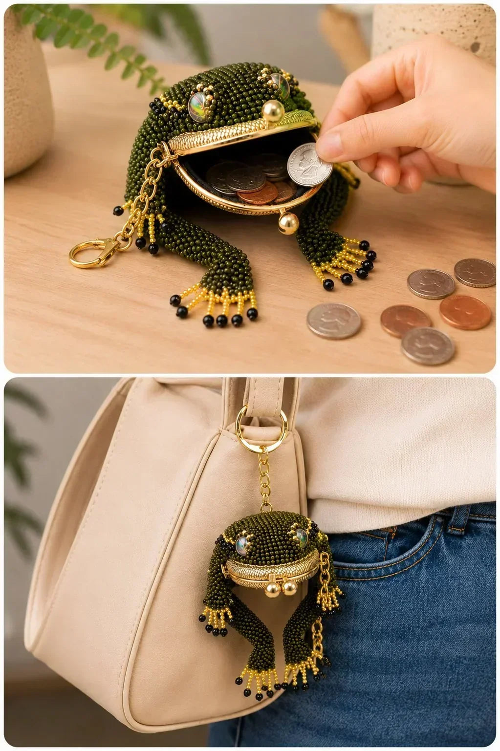 LilyPocket – Frog Accessory Pouch – image 4