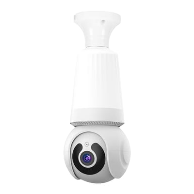 LumiGuard – Wireless Smart Bulb Security Camera – 300W-UltraHD