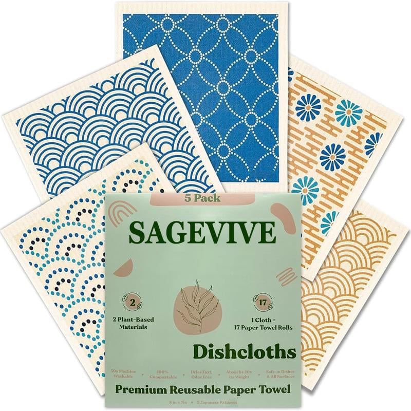 SparkleWipe – Multi-Purpose Kitchen Cleaning Cloths – Japanese