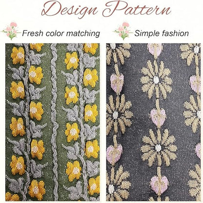 LumeFlora – Soft Cotton Embroidered Flower Socks – image 39