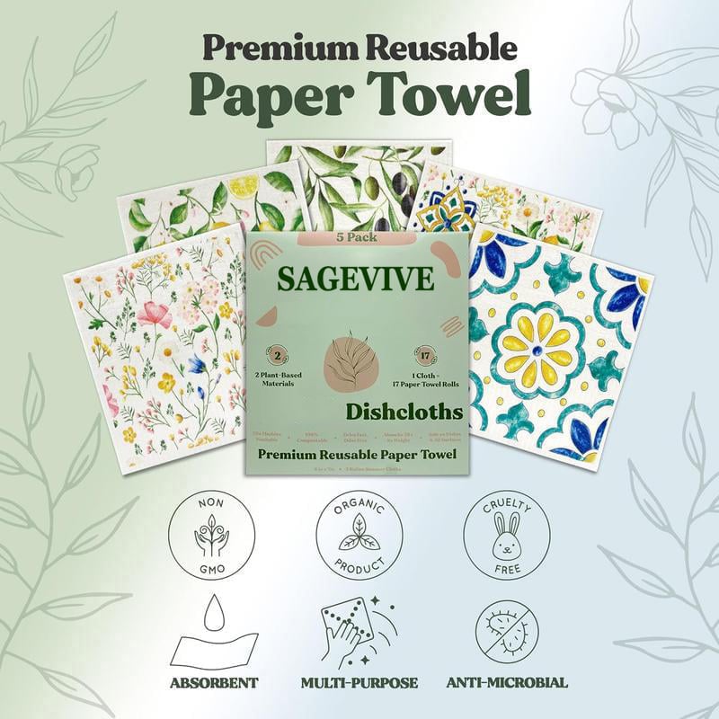 SparkleWipe – Multi-Purpose Kitchen Cleaning Cloths – image 3