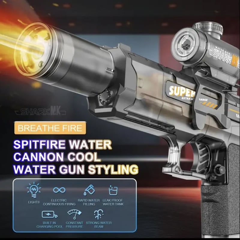 LumeStream – Fully Automatic Rapid-Fire Water Gun – image 13