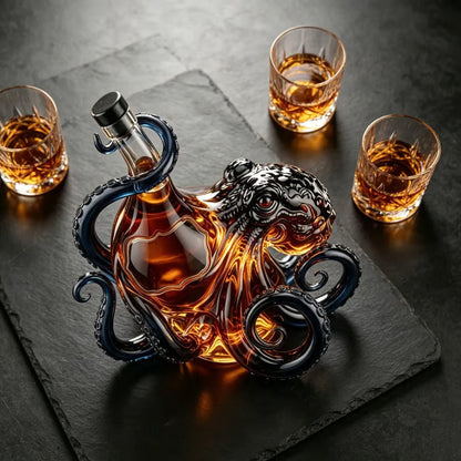 OctoSpirits – 3D Octopus Decorative Bottle – image 2